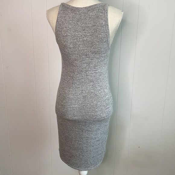 Forever 21 Gray Knit Tank Dress - M - Picture 4 of 7